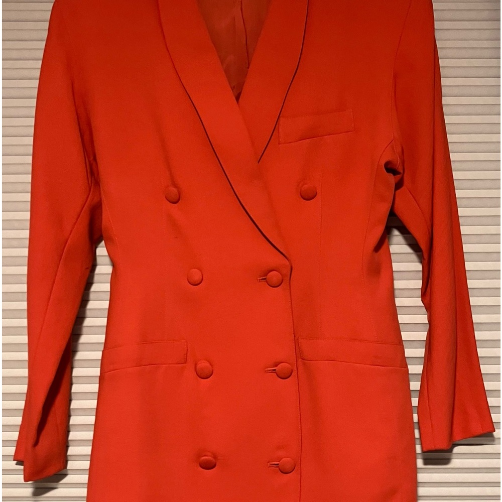 Stylish peach suit